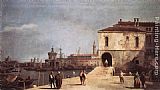 Canaletto Famous Paintings - The Fonteghetto della Farina